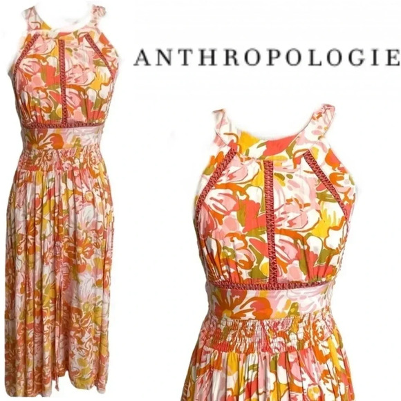 Anthropologie Maxi Dress NWT - Picture 4 of 9